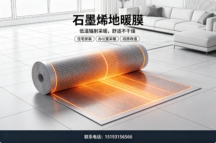 武威石墨烯地暖膜