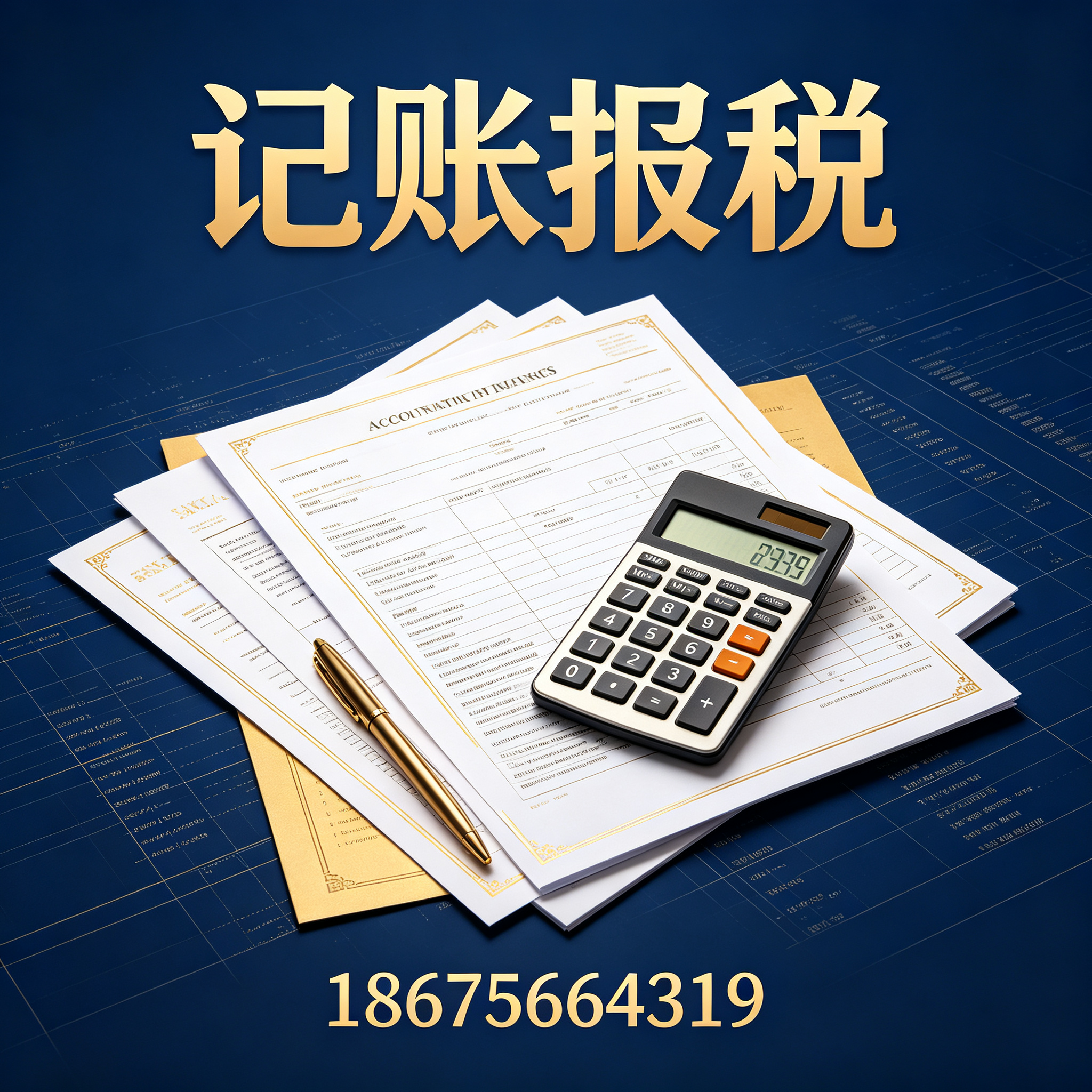 汕头记账报税