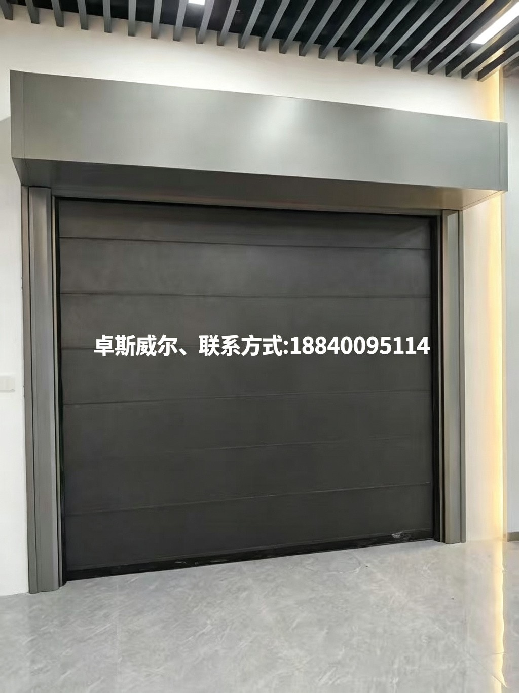 中山别墅车库门、别墅涡轮车库门