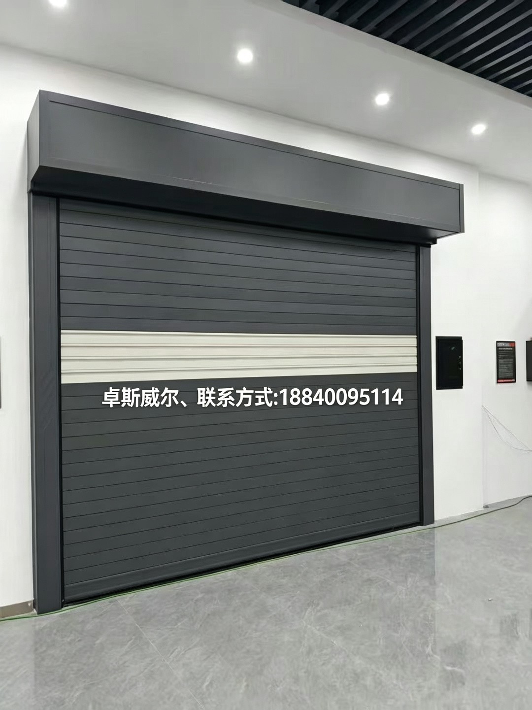中山别墅车库门、别墅涡轮车库门