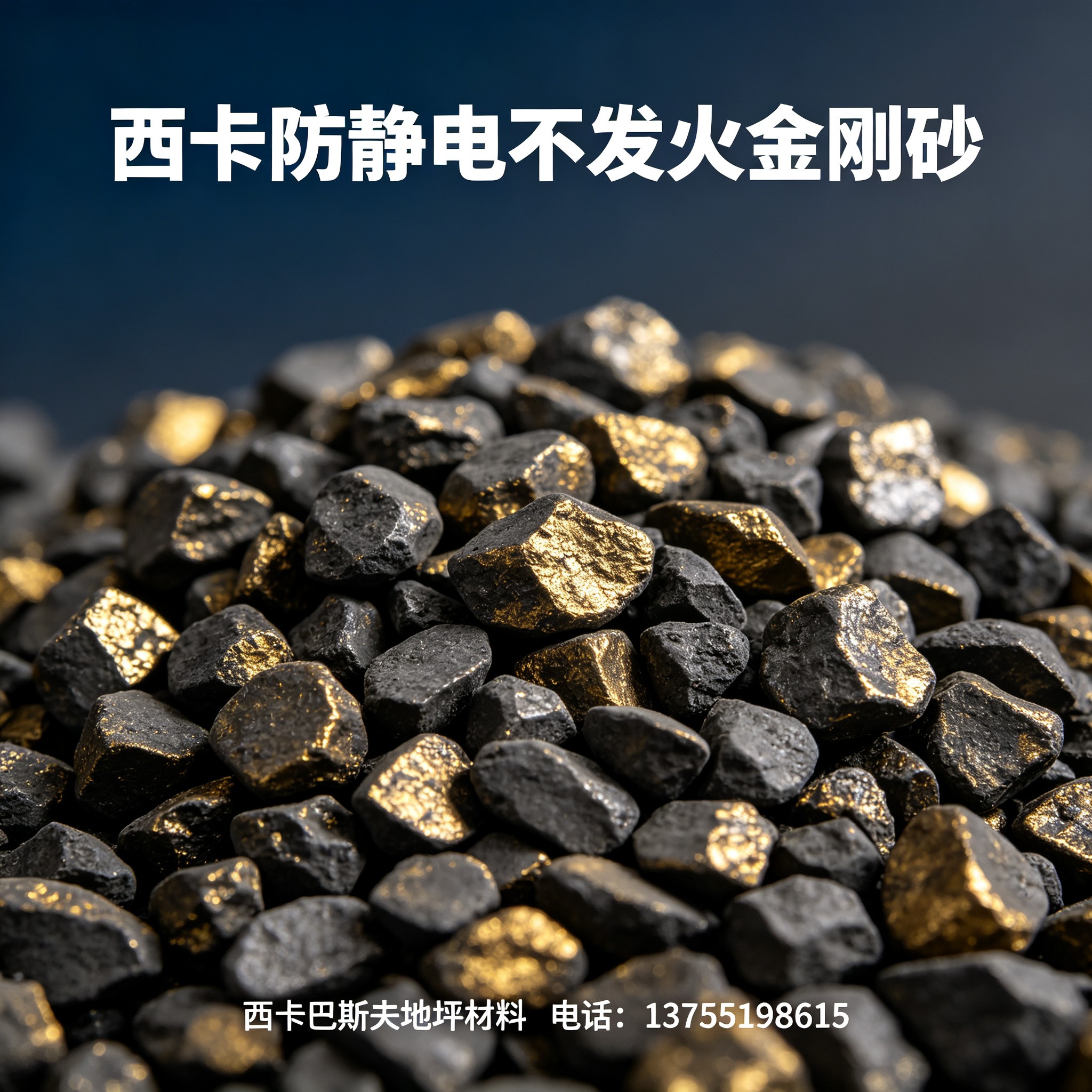 中山西卡防静电不发火金刚砂